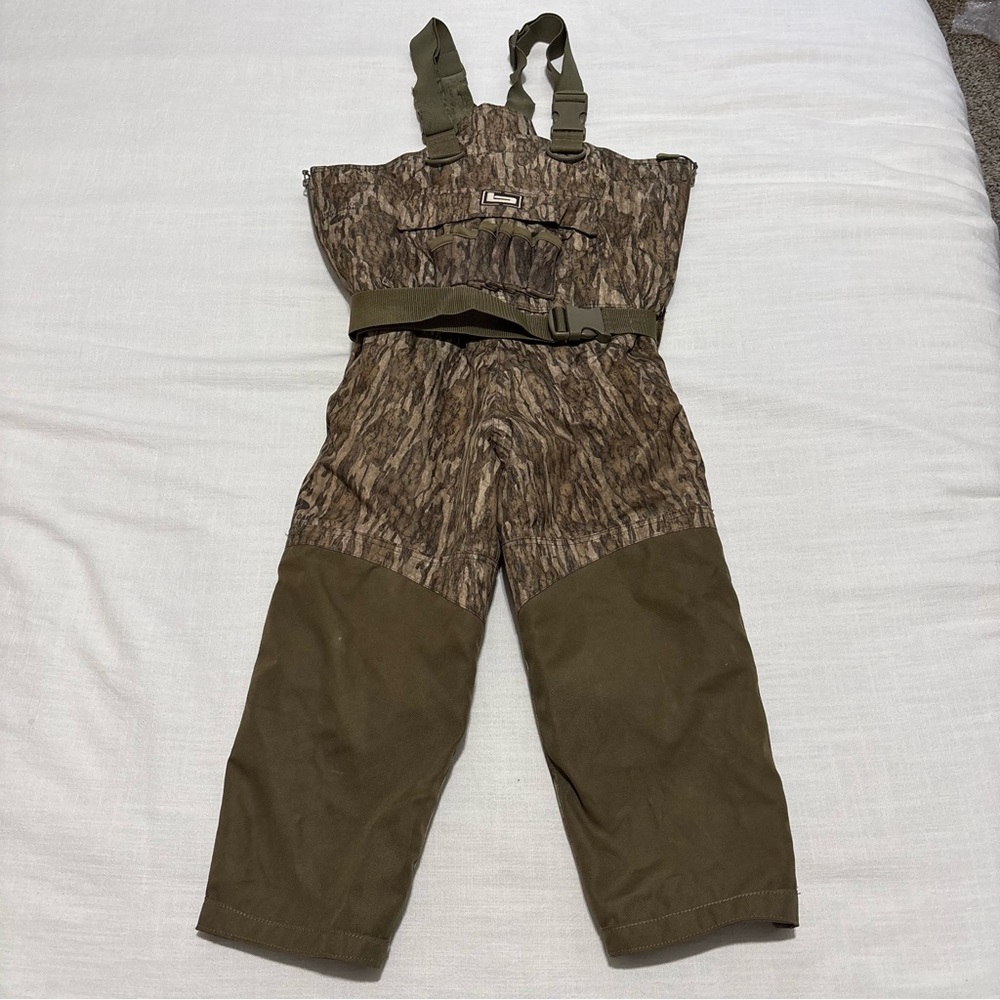 Banded Hunting Insulated Youth Wader Bibs - Mossy Oak Bottomland